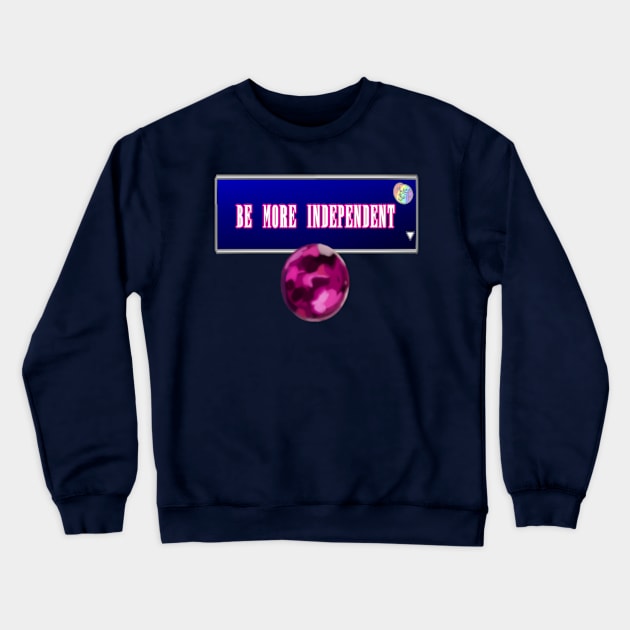 Independant - Materia Merch Crewneck Sweatshirt by Materiaboitv